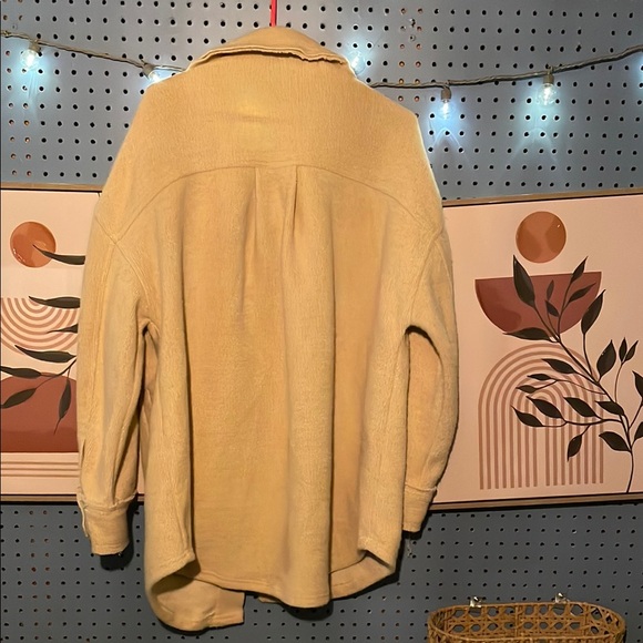 Tan Button-Up Jacket - Picture 3 of 4